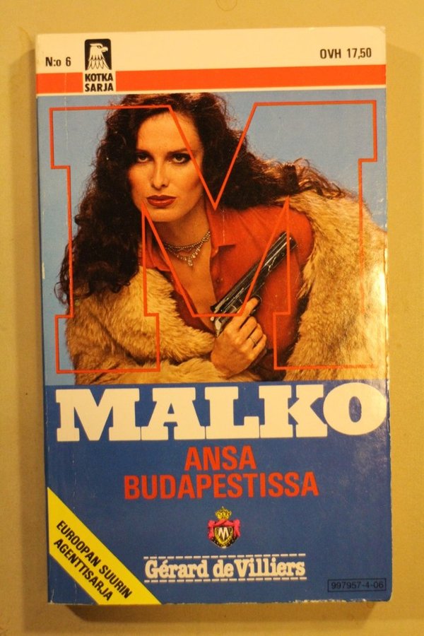Malko (Kotka-sarja) 06 - de Villiers Gérard: Ansa Budapestissa
