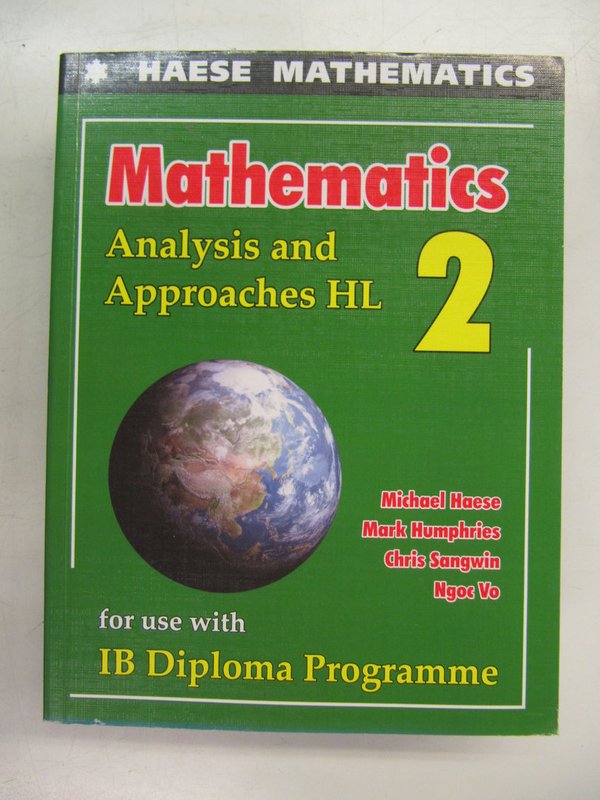 IB Diploma Programme - Mathematics: Analysis and Approaches HL 2