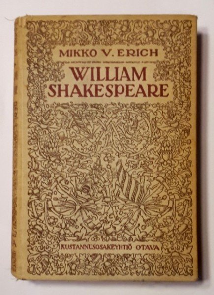 Erich Mikko von: William Shakespeare ja hänen runoutensa