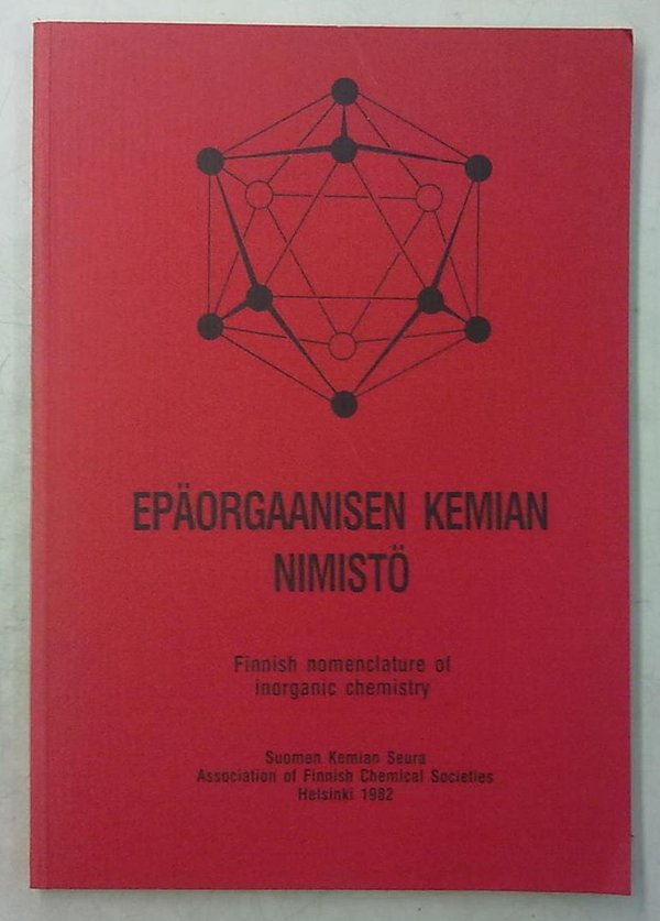 Epäorgaanisen kemian nimistö - Finnish nomenclature of inorganic chemistry