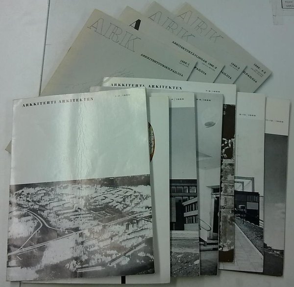ark Arkkitehti 1966 1-12, Arkkitehtuurikilpailuja 1966 1-5 - Arkitekten