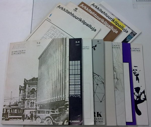 ark Arkkitehti 1967 1-12, Arkkitehtuurikilpailuja 1967 1-8 - Arkitekten - Finnish Architectural Rev