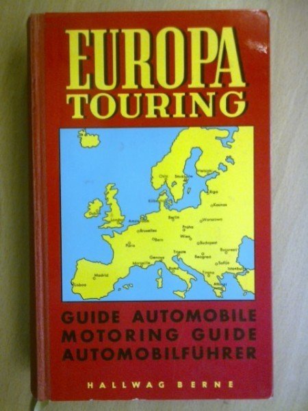 Europa Touring - Guide automobile. Motoring Guide. Automobilführer  1965