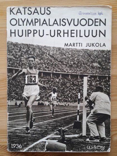Jukola Martti: Katsaus olympialaisvuoden huippu-urheiluun 1936