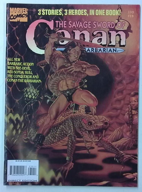 Marvel The Savage Sword of Conan the Barbarian Vol. 1 No. 230