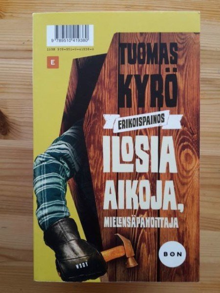 Kyrö Tuomas: Ilosia aikoja, Mielensäpahoittaja / Mielensäpahoittaja - aikamme teatterista