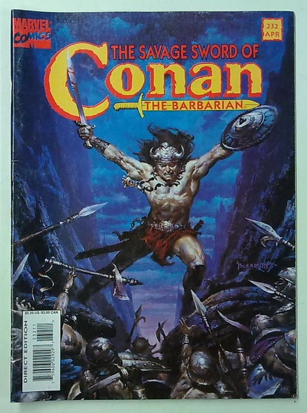 Marvel The Savage Sword of Conan the Barbarian Vol. 1 No. 232