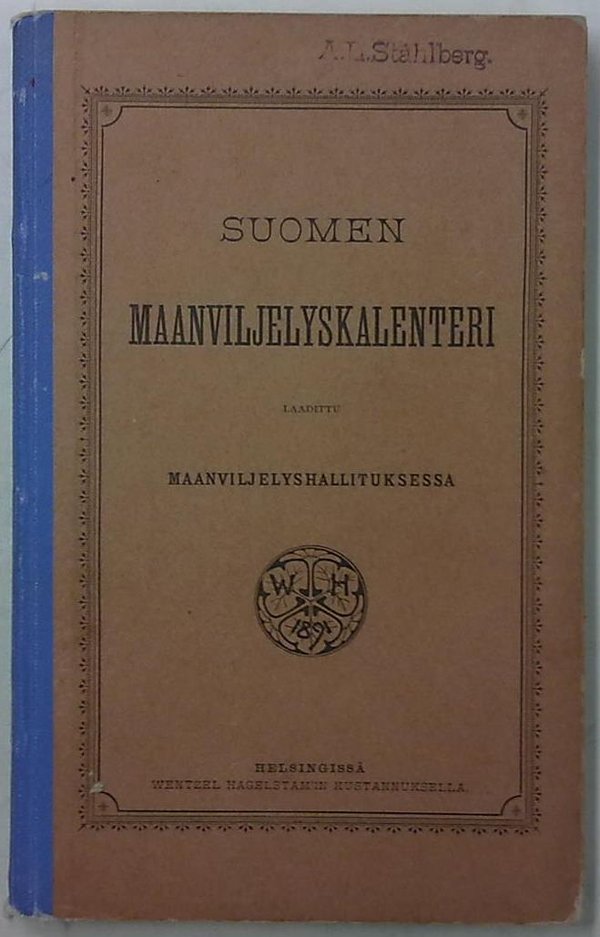 Suomen maanviljelyskalenteri 1897