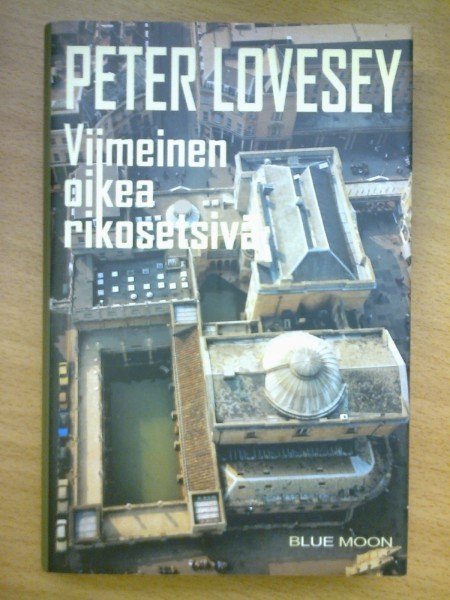 Lovesey Peter: Viimeinen oikea rikosetsivä