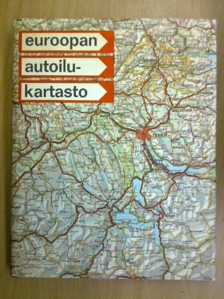 Euroopan autoilukartasto  (1960-luvulta?)