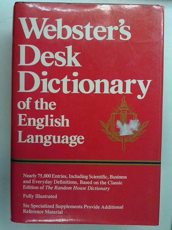 Webster´s Desk Dictionary of the English Language