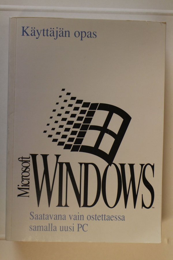 Microsoft Windows Käyttäjän opas graafinen käyttöjärjestelmä versio 3.1