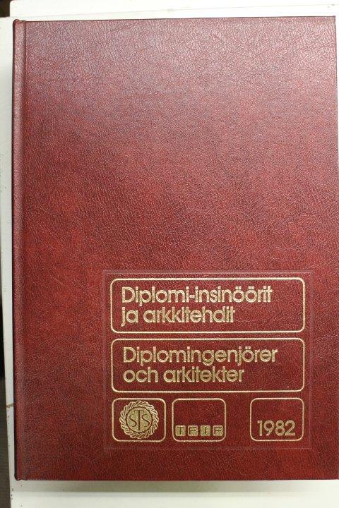 Diplomi-insinöörit ja arkkitehdit 1982 Diplomingenjörer och arkitekter