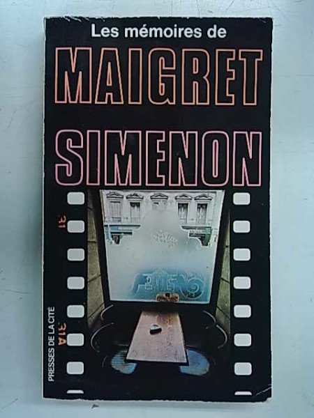 Simenon Georges: Les mémoires de Maigret