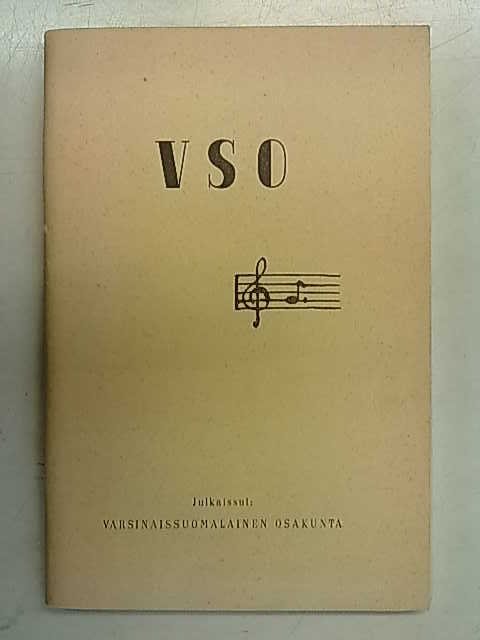 VSO (Varsinais-Suomalaisen osakunnan laulukirja)