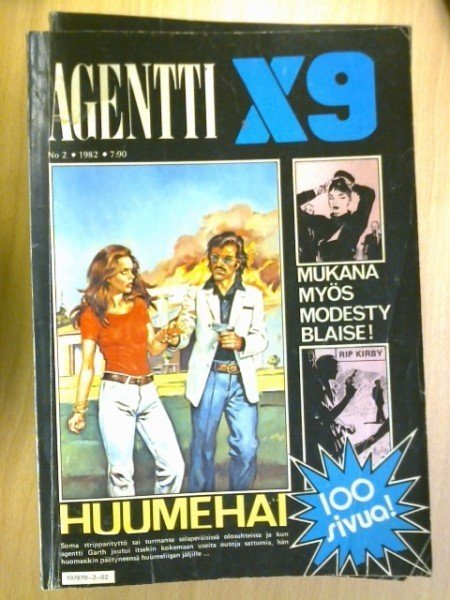 Agentti X9 1982-02 Modesty Blaise