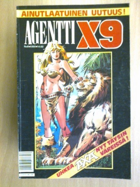 Agentti X9 1990-08 Axa