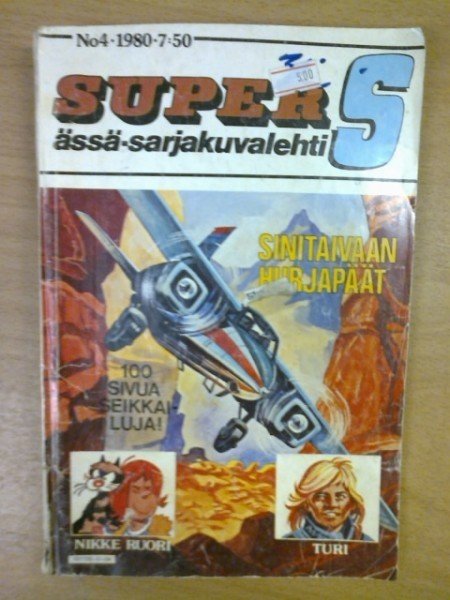 Super S ässä-sarjakuvalehti 1980 No.4 - Sinitaivaan hurjapäät