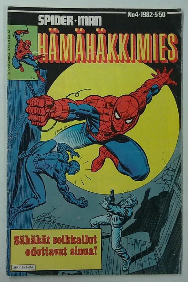 Spider-Man Hämäkkimies 1982-04