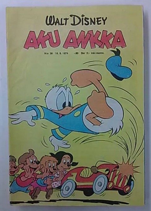 Aku Ankka 1974-38 (mukana mainosliite)