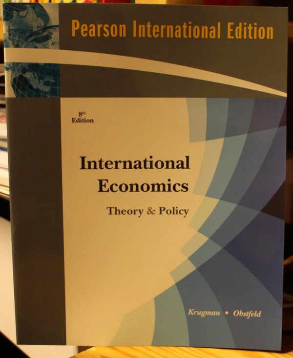 Krugman Paul R., Obstfeld Maurice: International Economics. Theory and Policy. Eighth Edition.