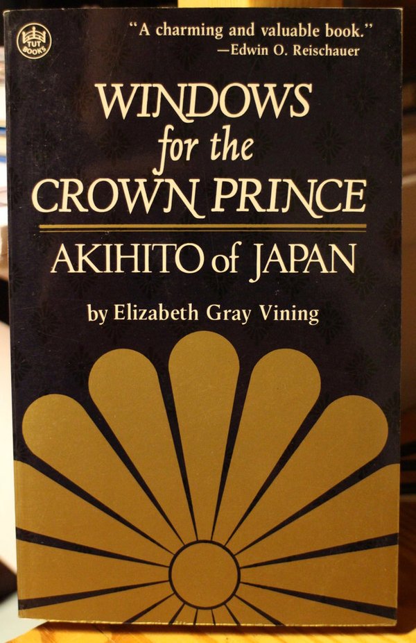 Vining Elizabeth Gray: Windows for the Crown Prince Akihito fo Japan