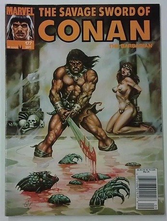 Marvel The Savage Sword of Conan the Barbarian Vol. 1 No. 177