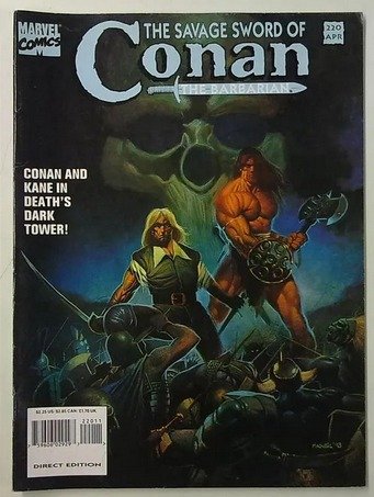 Marvel The Savage Sword of Conan the Barbarian Vol. 1 No. 220