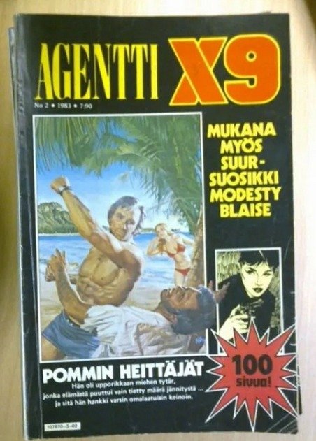 Agentti X9 1983-02 Modesty Blaise