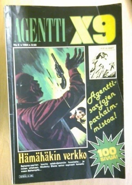 Agentti X9 1984-06 Modesty Blaise