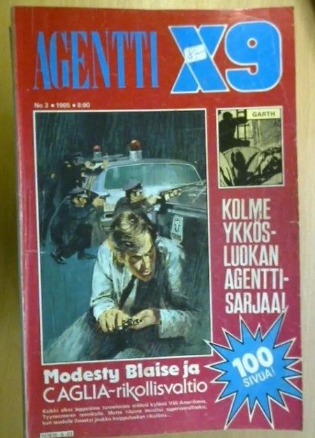 Agentti X9 1985-03 Modesty Blaise