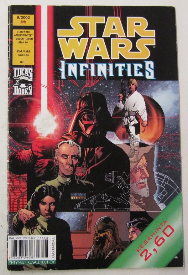 Star Wars 2002 numerot 8-11 - Star Wars Äärettömyydet - Uuden toivon aika 1-4