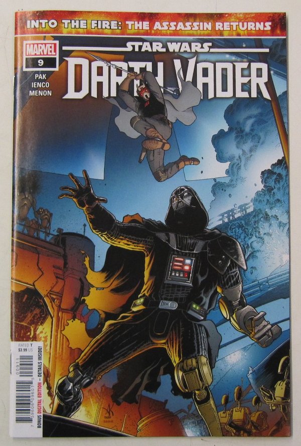 Star Wars Darth Vader No. 9 - Into the Fire Part IV: The Assassin Returns
