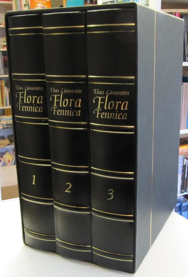 Elias Lönnrotin Flora Fennica 1-3 (numeroitu 76/2000)