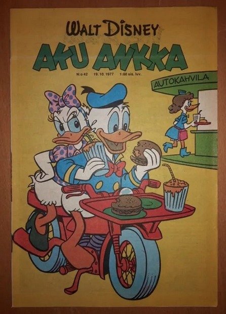 Aku Ankka 1977-42 + mainosliite