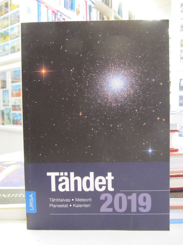 Tähdet 2019 - Tähtitaivas. Meteorit. Planeetat. Kalenteri.