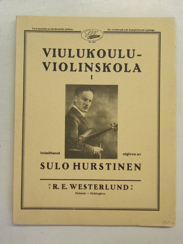 Hurstinen Sulo (toim.): Viulukoulu - violinskola I