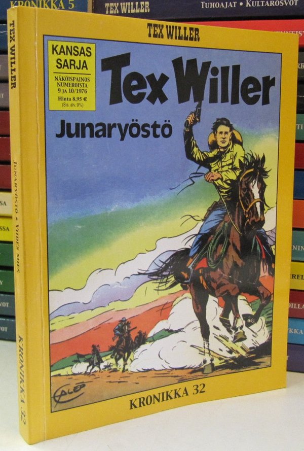 Tex Willer Kronikka 32 - Junaryöstö - Viides mies