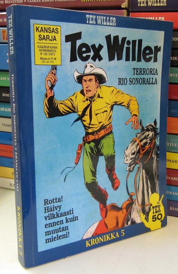 Tex Willer Kronikka 05 - Terroria Rio Soronalla - Erämaan laki