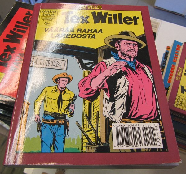 Tex Willer Kronikka 01 - Rautatie Helvettiin - Väärää rahaa Laredosta