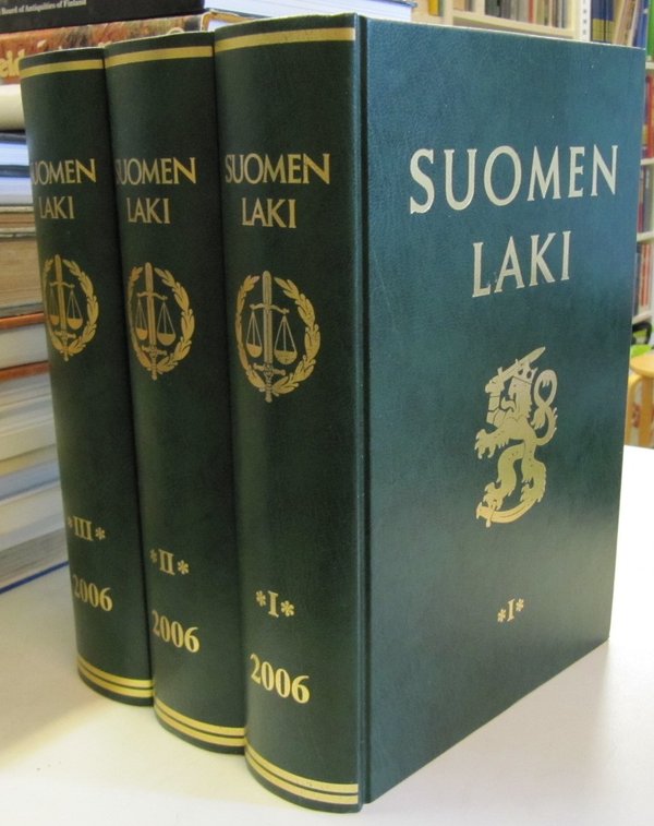 Suomen laki 2006 osat 1-3