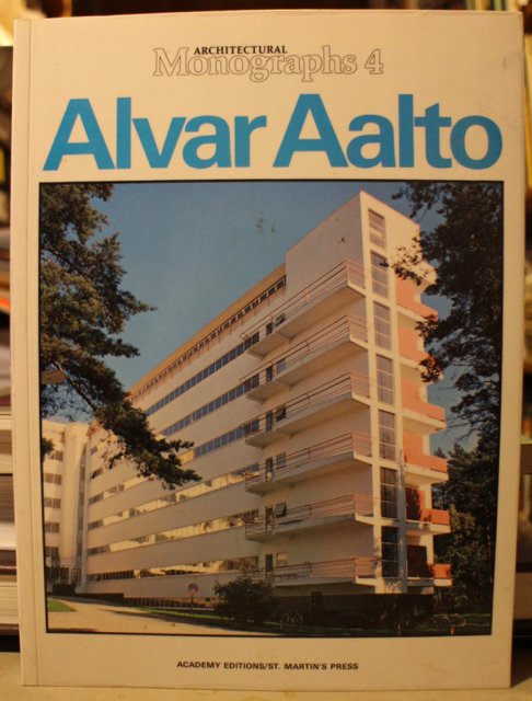 Architectural Monographs 4 - Alvar Aalto