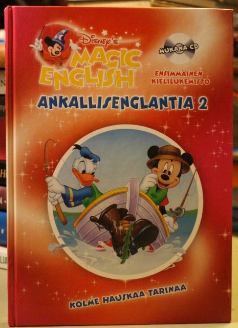 Ankallisenglantia 2 - Disney´s Magic English. Ensimmäinen kielilukemisto. Mukana CD.