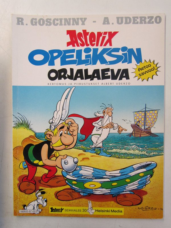 Asterix seikkailee 30 Opeliksin orjalaeva - Aetoo savvoo!