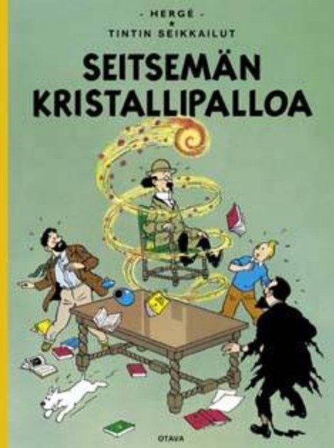 Tintin seikkailut 13 - Seitsemän kristallipalloa (uusi kirja, alv 10%)