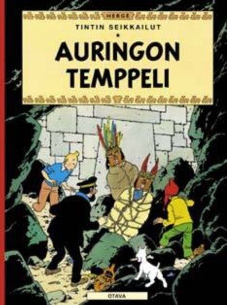 Tintin seikkailut 14 - Auringon temppeli (uusi kirja, alv 10%)