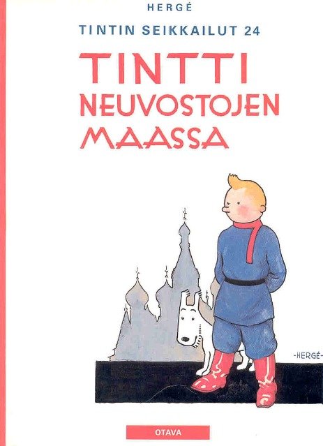 Tintin seikkailut 01 - Tintti Neuvostojen maassa (uusi kirja, alv 10%)