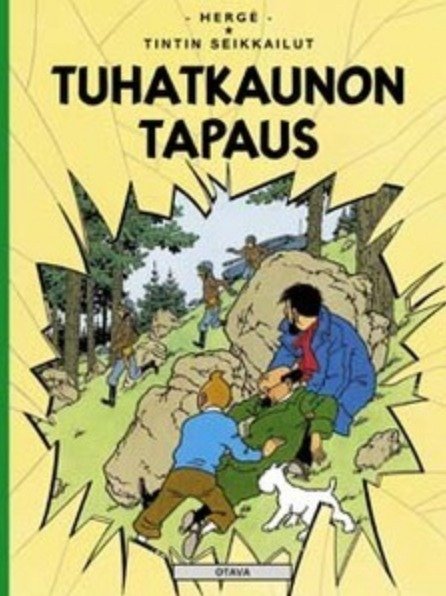 Tintin seikkailut 18 - Tuhatkaunon tapaus (uusi kirja, alv 10%)