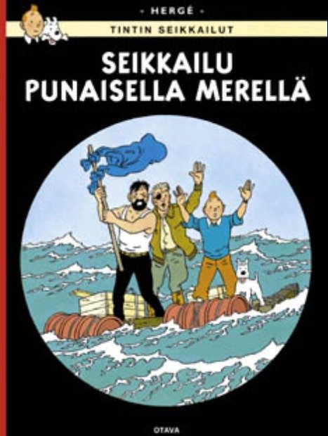 Tintin seikkailut 19 - Seikkailu Punaisella merellä (uusi kirja, alv 10%)