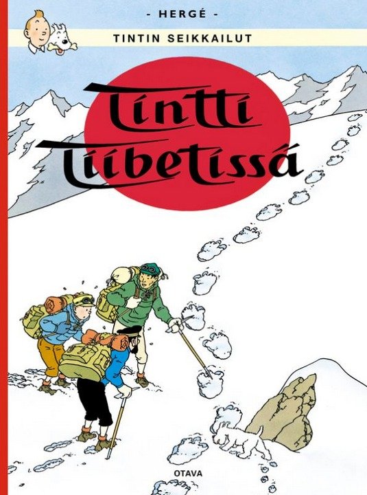 Tintin seikkailut 20 - Tintti Tiibetissä (uusi kirja, alv 10%)